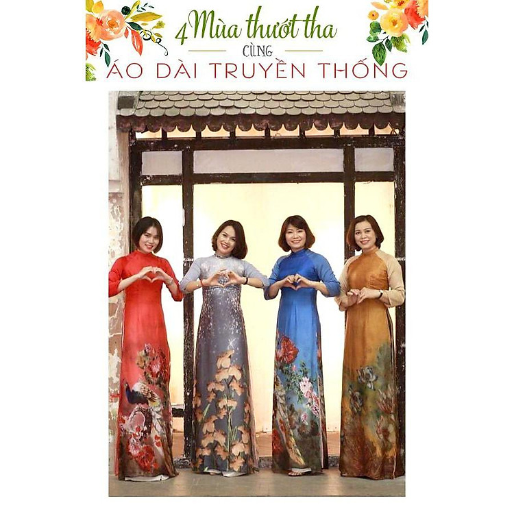 Vải lụa may áo dài (khổ 1,5m)