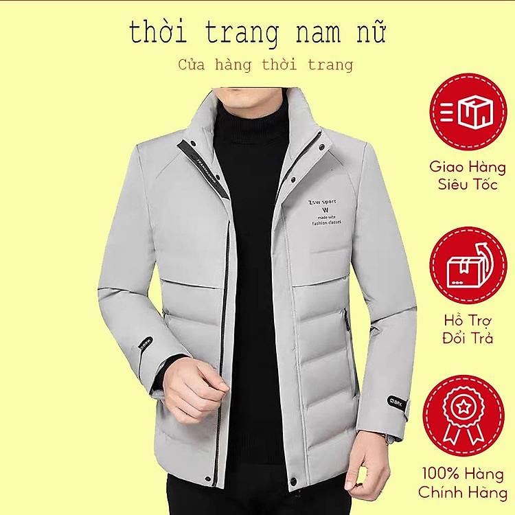 Áo phao cao cấp 3 lớp dành tặng Bố và Ông,.. size 45-85kg ( Mã T15 )
