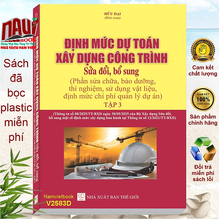 Định Mức Dự Toán Xây Dựng Công Trình (Tập 3)