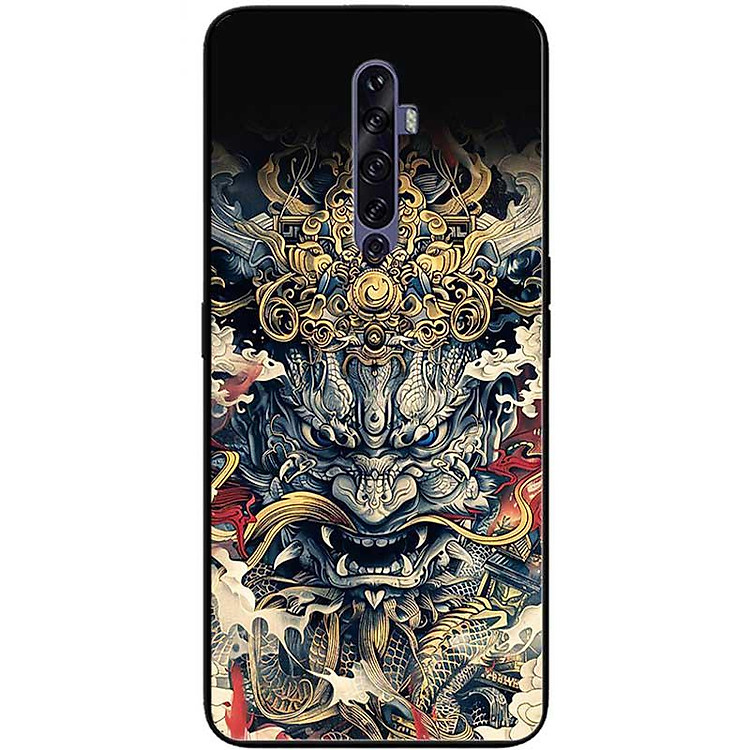 Ốp lưng cho Oppo Reno 2Z - 2F - Reno 6Z - Reno 7Z 5G - 8Z 5G - Reno 8T 4G - Reno 8T 5G - Vị Thần Giận Dữ - Hàng Chính Hãng