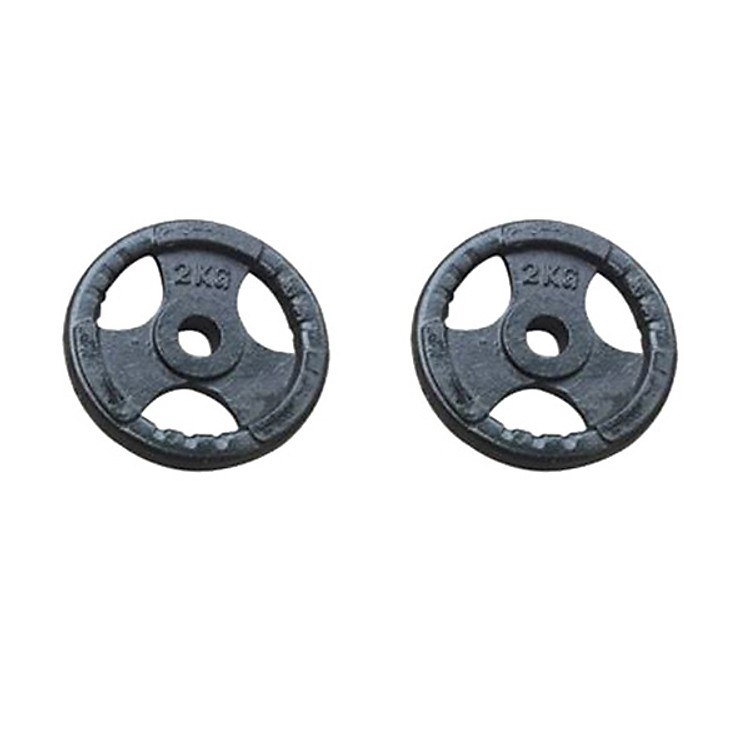 Bộ 2 bánh tạ gang 2kg Đại Nam Sport (Tổng 4kg)