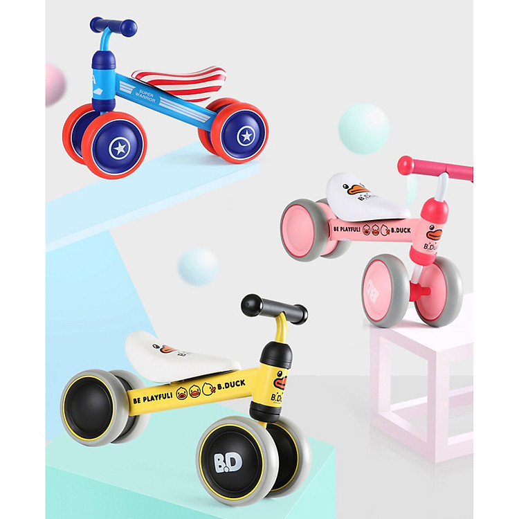 Mua Xe chòi chân bốn bánh cho bé Chính hãng Tiết kiệm - Hình ảnh 4