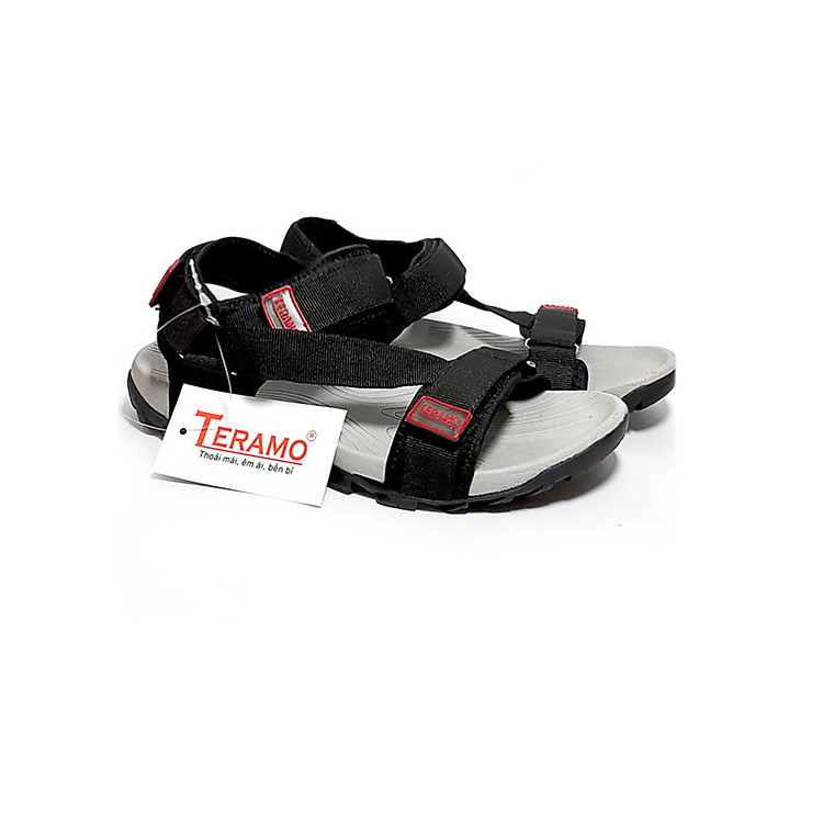 Dép Xăng Đan Nam Quai Dù TRM10 Đen