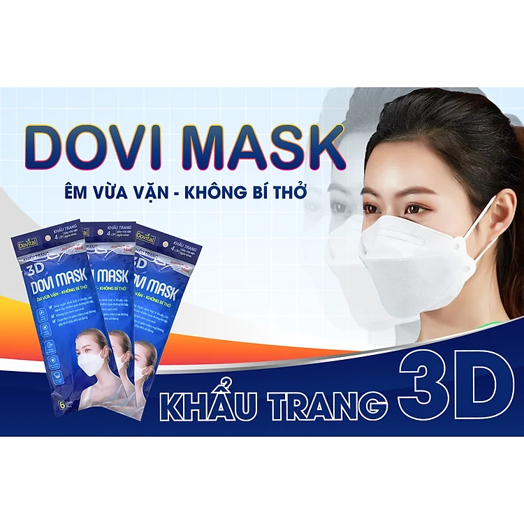 mua khẩu trang 3D uy tín