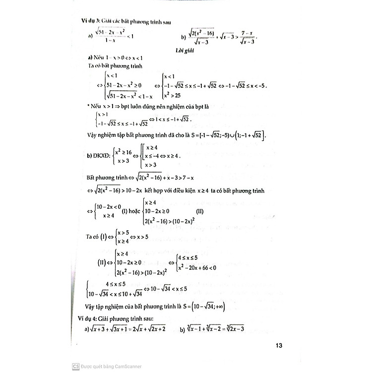 Bí Quyết Đạt Điểm 10 Chuyên Đề Phương Trình Bất Phương Trình Hệ Bất Phương Trình Bất Đẳng Thức Và Bài Toán Min, Max - Ảnh 3