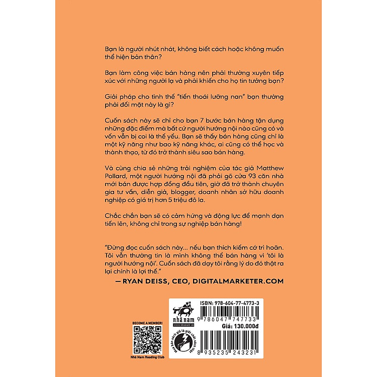 Nghệ Thuật Bán Hàng Cho Người Hướng Nội - Ảnh 2