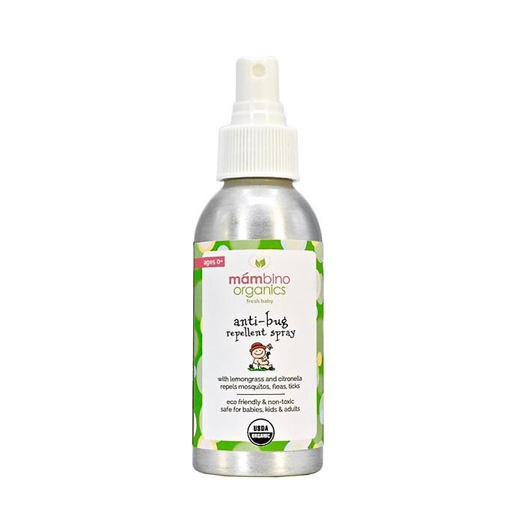 Xịt chống muỗi và côn trùng hữu cơ MamBino Organics 79ml