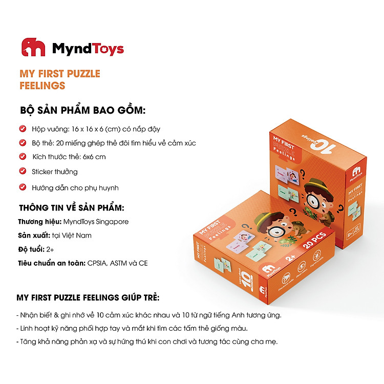 Mua Đồ chơi Giáo dục MyndToys My First Puzzle Chính hãng Tiết kiệm - Hình ảnh 3