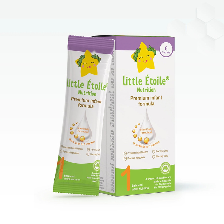 Mua Sữa bột Little Étoile Nutrition Premium 6 gói Chính hãng Ưu đãi - Hình ảnh 3