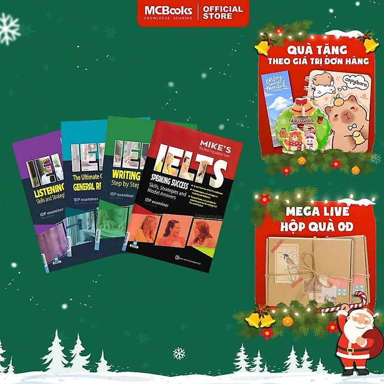 Combo 4 Kỹ Năng Ielts Mike Luyện Thi Ielts Học Thuật