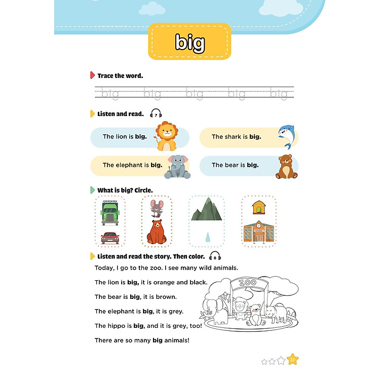 300 First Sight Words For Kids - 1 - Ảnh 6