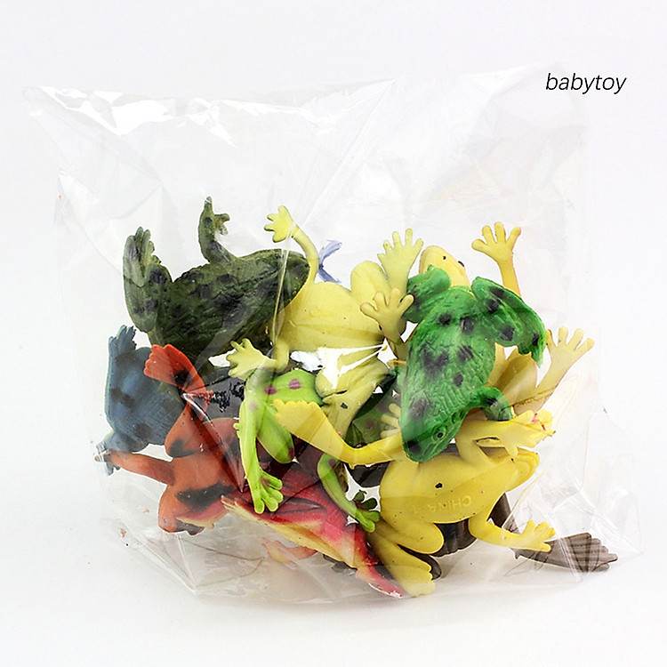 Mua Bộ 12 đồ chơi ếch nhựa cho bé Chính hãng Giá tốt - Hình ảnh 4