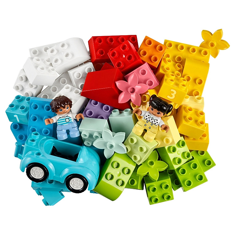 Mua LEGO DUPLO 10913 Thùng Gạch Sáng Tạo Chính hãng Giá rẻ - Hình ảnh 2