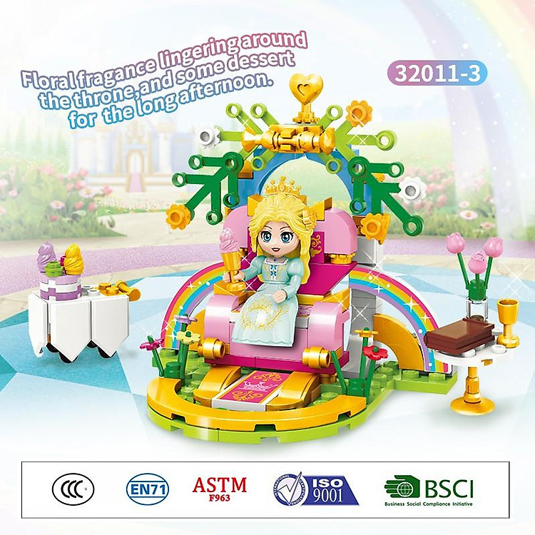 Mua Đồ chơi xếp hình cho bé gái Qman 32011 Chính hãng Giá tốt - Hình ảnh 4