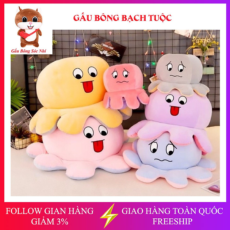 Mua tại MyKingdom: Gấu bông bạch tuộc cảm xúc 45cm - Ngập tràn khuyến mãi