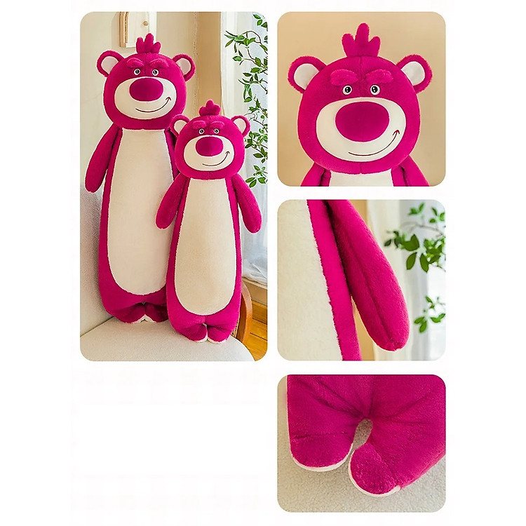 Mua Thú nhồi bông Lotso đỏ 70-110cm Chính hãng Tiết kiệm - Hình ảnh 5