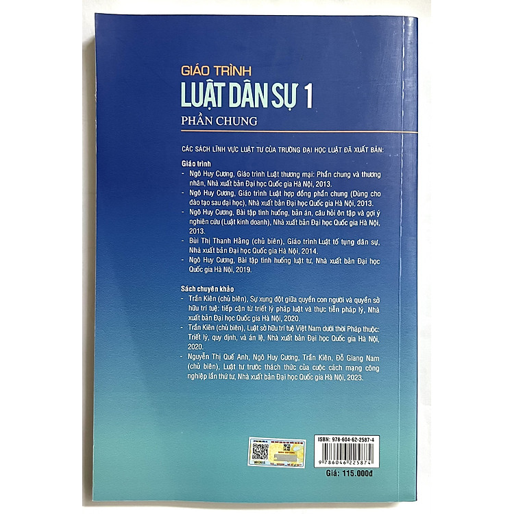 Giáo Trình Luật Dân Sự 1 (Phần Chung) - Ảnh 2