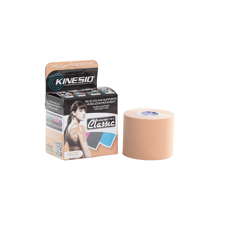 Băng dán hỗ trợ vận động Kinesio Taping - Kinesio Tex Classic - Cuộn 5cm x 4m