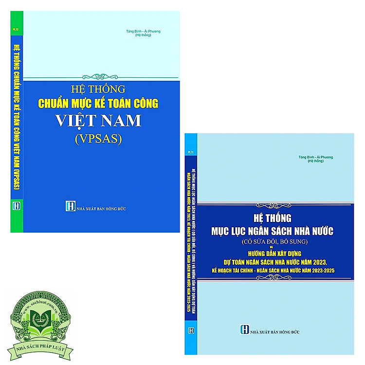Combo 2 Cuốn Sách Hệ Thống Chuẩn Mực Kế Toán Công Việt Nam (VPSAS) + Hệ Thống Mục Lục Ngân Sách Nhà Nước (Có Sửa Đổi, Bổ Sung) Và Hướng Dẫn Xây Dựng Dự Toán Ngân Sách Nhà Nước Năm 2023, Kế Hoạch Tài Chính - Ngân Sách Nhà Nước 03 Năm 2023-2025