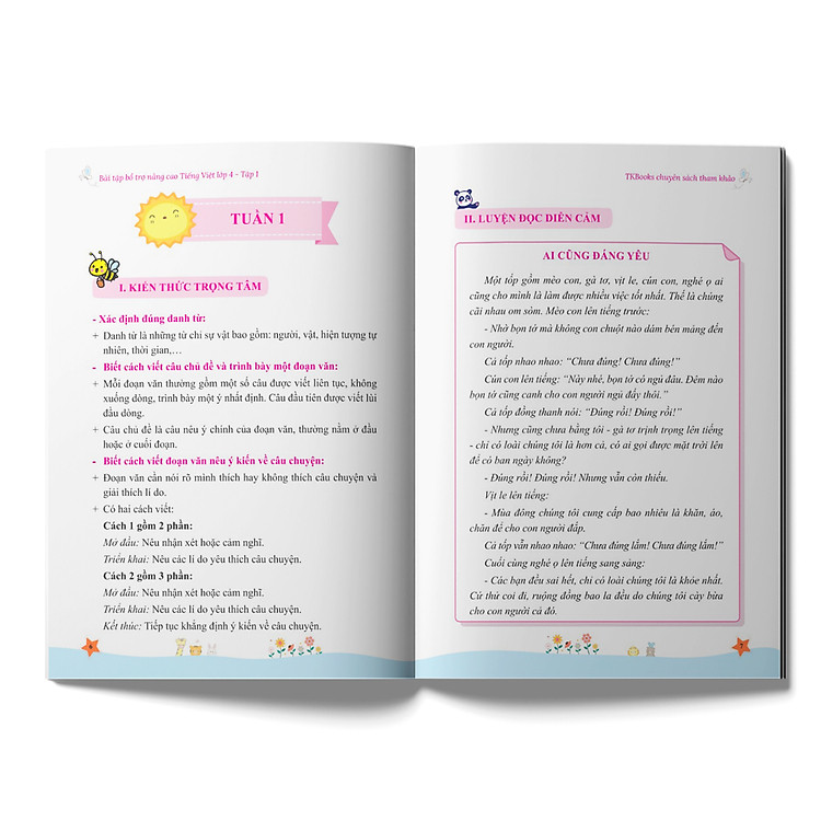 Bài Tập Bổ Trợ Nâng Cao Tiếng Việt Lớp 4 - Tập 1 - Ảnh 4