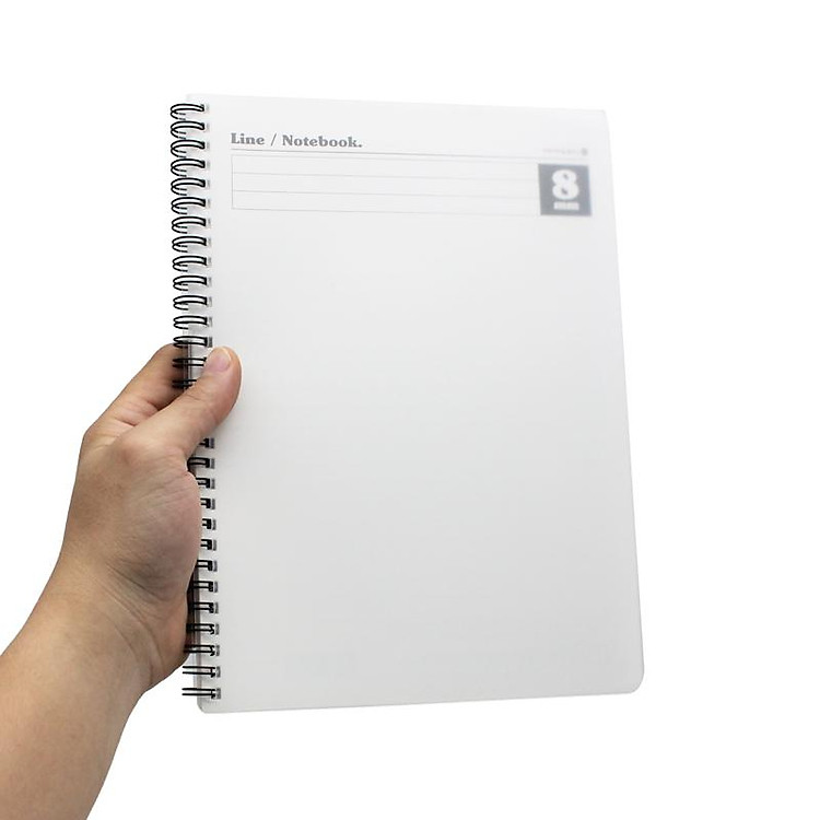 Sổ Lò Xo Ghi Chú Bìa Nhựa Everyone (8 mm) - Kẻ Ngang - Ảnh 6