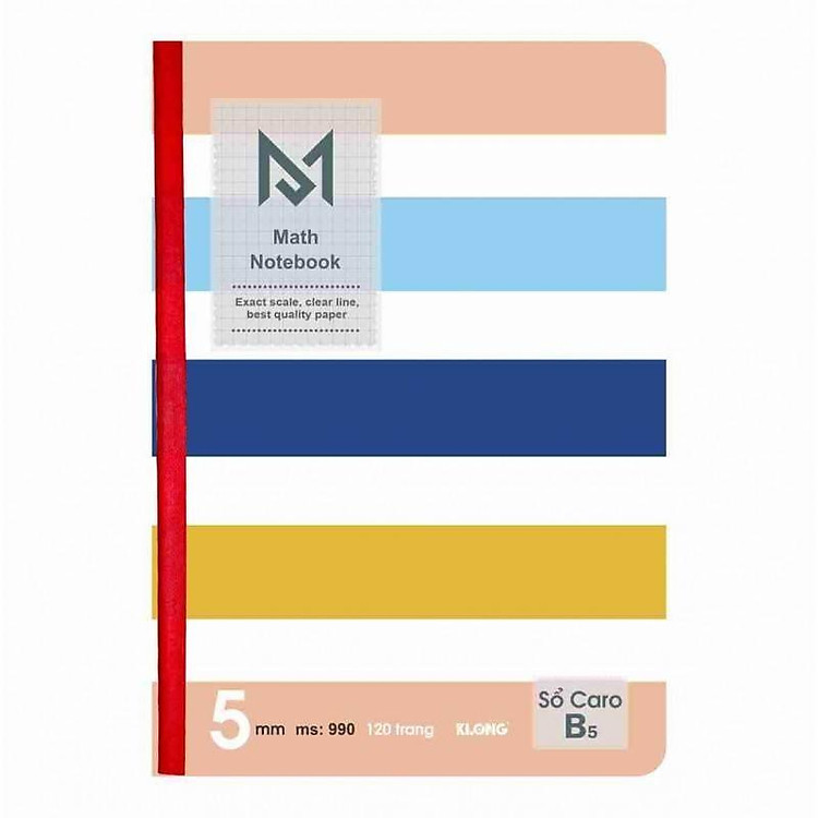 Vở Caro KLONG B5 (120 trang) - Ảnh 5