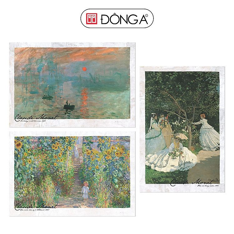 Postcard danh họa – Claude Monet (Tùy chọn)