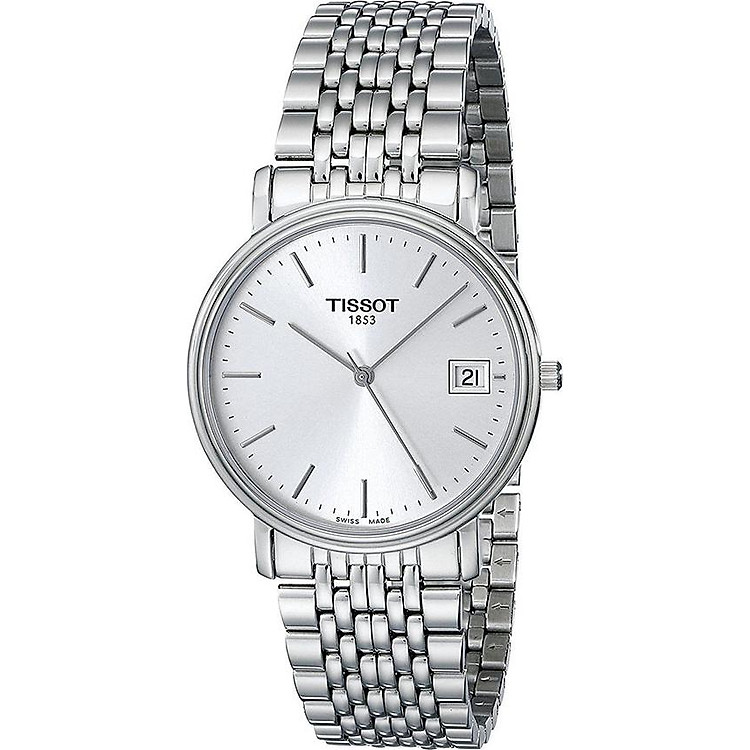 Đồng Hồ Nam Dây Thép Không Gỉ Tissot T52.1.481.31 (34mm) - Xám