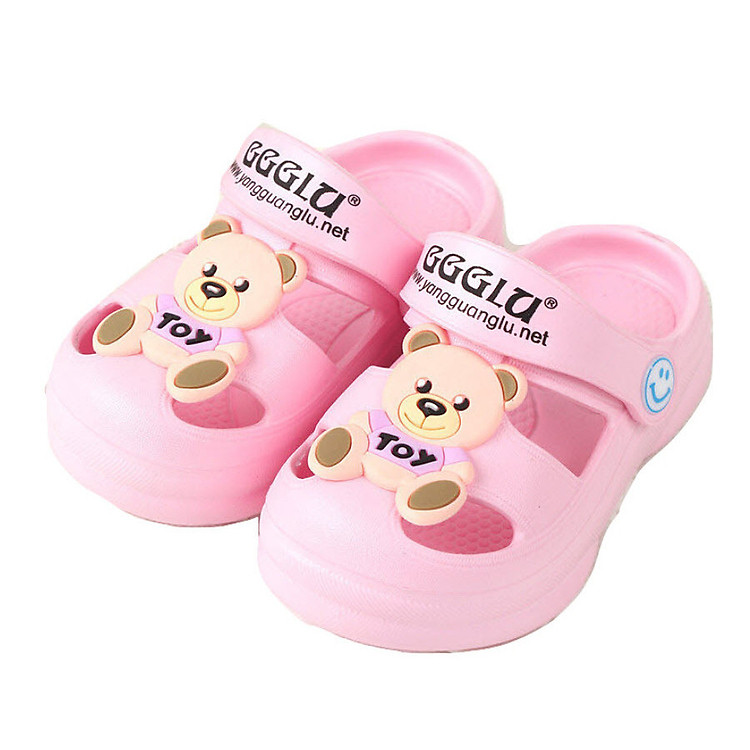 Dép sục cho bé gái 1 - 4 tuổi XD57 hồng