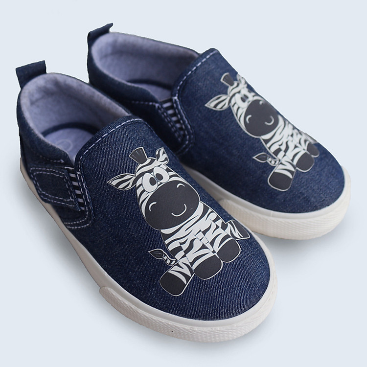 Giày Slipon Cho Bé Trai Urban UB1902 Xanh Bò