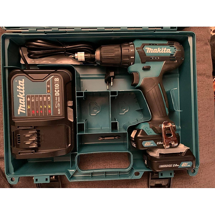 MÁY KHOAN VẶN VÍT DÙNG PIN 12V 170 W MAKITA DF333DSAE (01 SẠC NHANH 02 PIN 2.0 AH) - HÀNG CHÍNH HÃNG