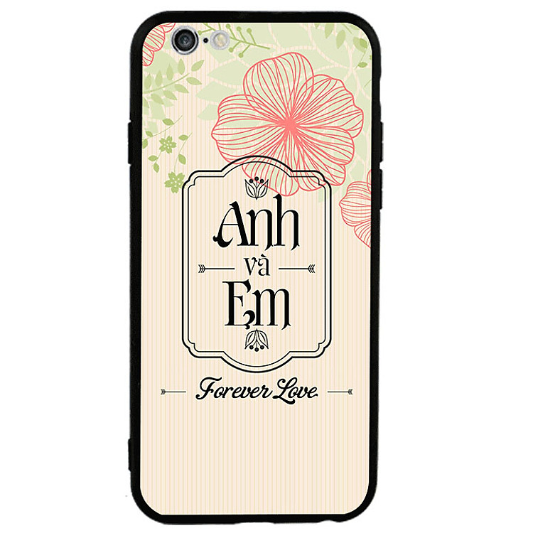 Ốp lưng viền TPU cao cấp cho Iphone 6 Plus - Anh Và Em