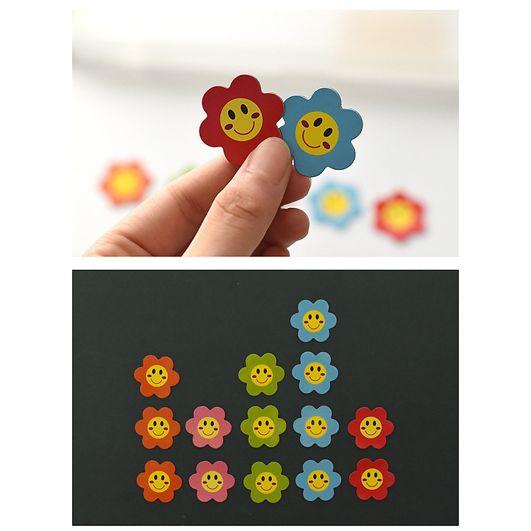 Hoa nam châm 20 bông màu Hồng Chính hãng Giá tốt - Hình ảnh 3