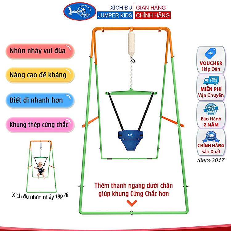 Xích Đu Nhún Nhảy Tập Đi JUMPER KIDS Chính hãng Giá tốt