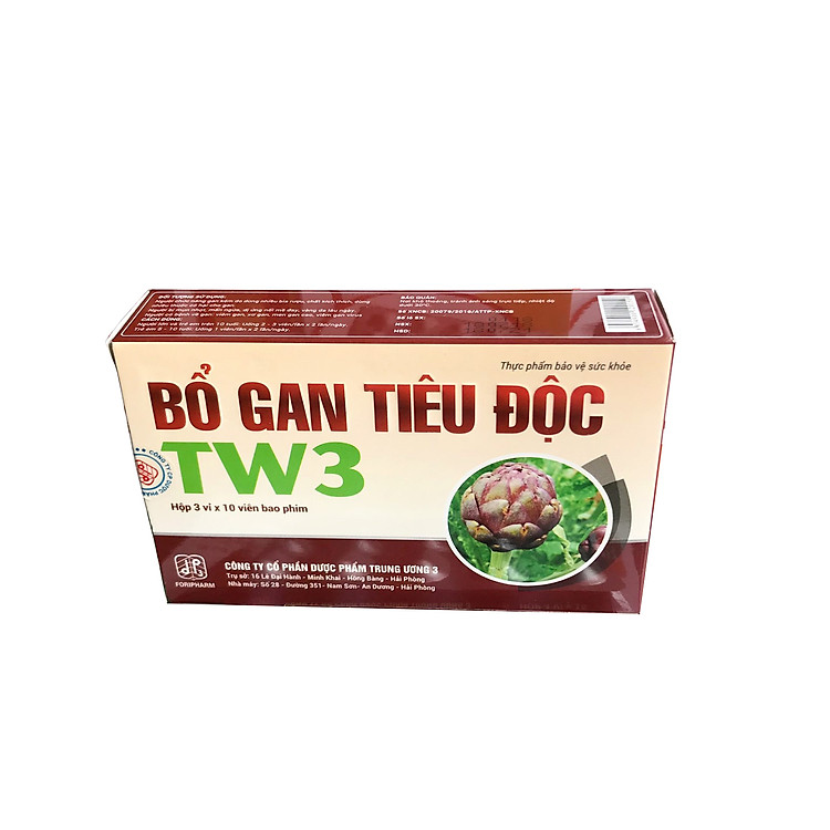 Bổ gan tiêu độc TW3