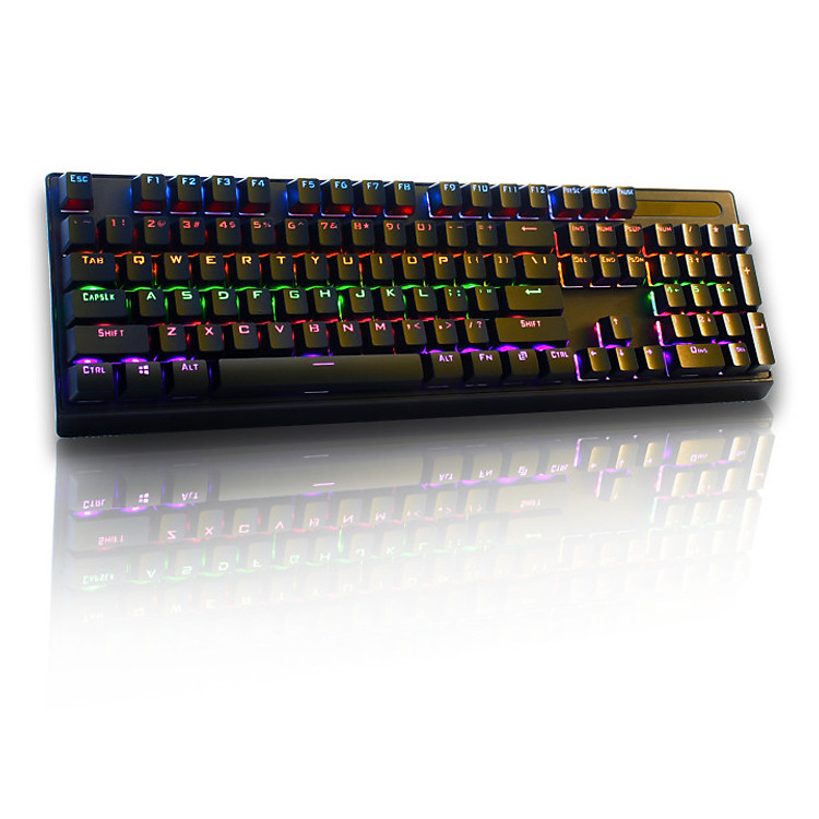 Bàn phím cơ chuyên game K806, SW Blue, full box - Tặng đế kê tay + tặng 2 nút ship + tặng 1 cây gắp