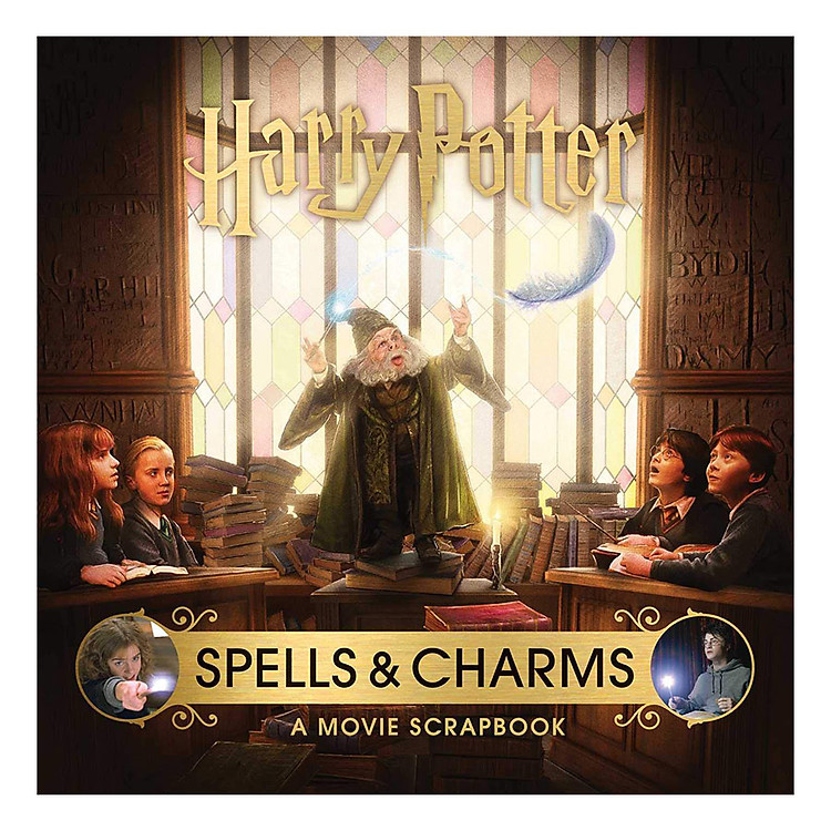 Sách Harry Potter Spells and Charms : A Movie Scrapbook (Hardback) (English Book)
