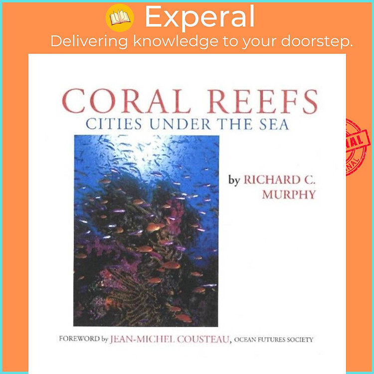 Sách - Coral Reefs - Cities Under the Sea by Richard C Murphy (UK edition, hardcover)
