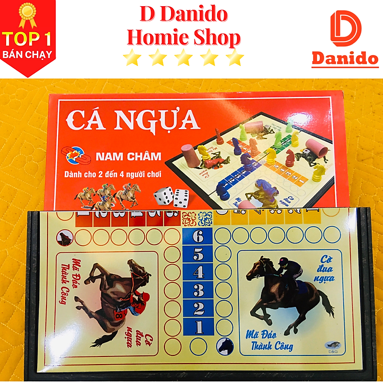 Mua Bộ cờ cá ngựa Danido cao cấp Chính hãng Ưu đãi - Hình ảnh 3