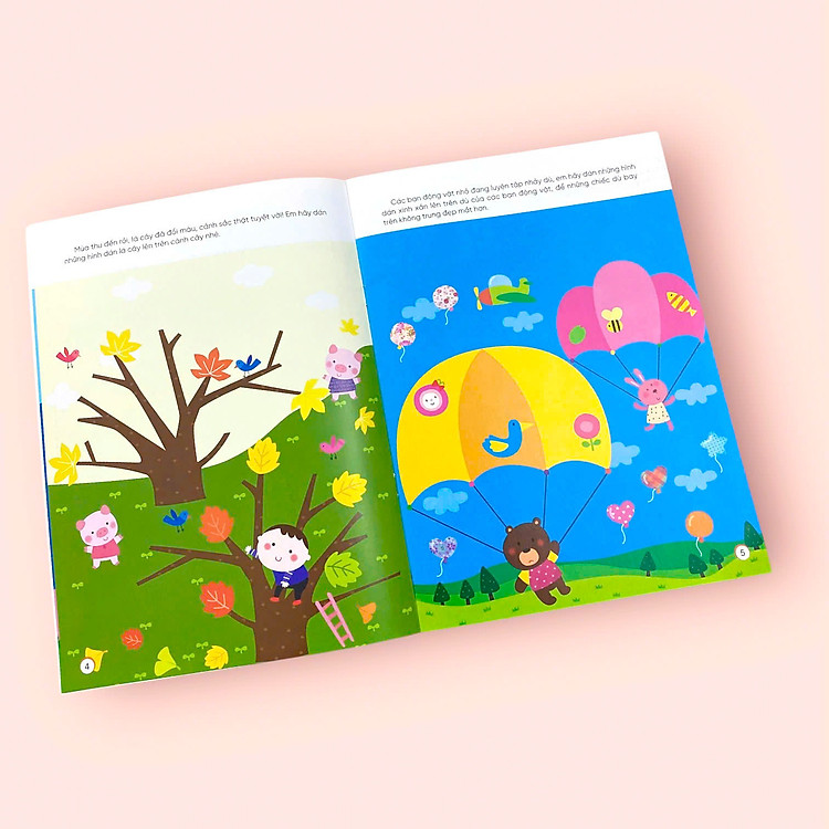 Sticker Thần Kỳ Phát Triển Chỉ Số CQ - Sáng Tạo - Dành cho trẻ 2-4 tuổi - Ảnh 3