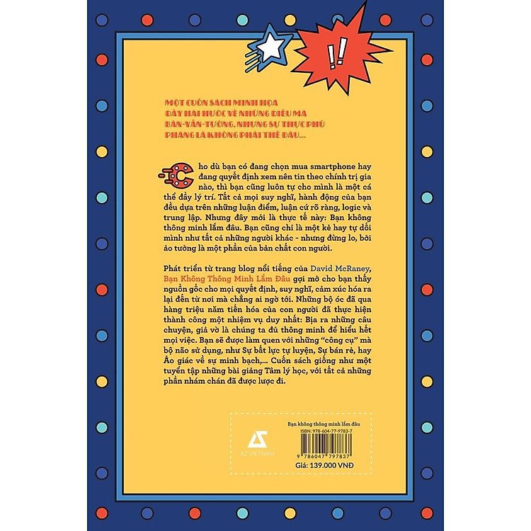 Bạn Không Thông Minh Lắm Đâu - David McRaney - Ảnh 2