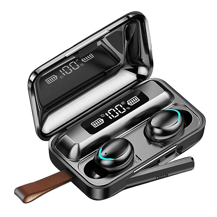 Tai Nghe Bluetooth Cảm Ứng AION TOUCH F95 Chất Lượng Cao - Chống Nước IPX7 - Nghe 90h - Tích Hợp Micro - Tự Động Kết Nối - Tương Thích Cao Cho Tất Cả Điện Thoại - HÀNG CHÍNH HÃNG