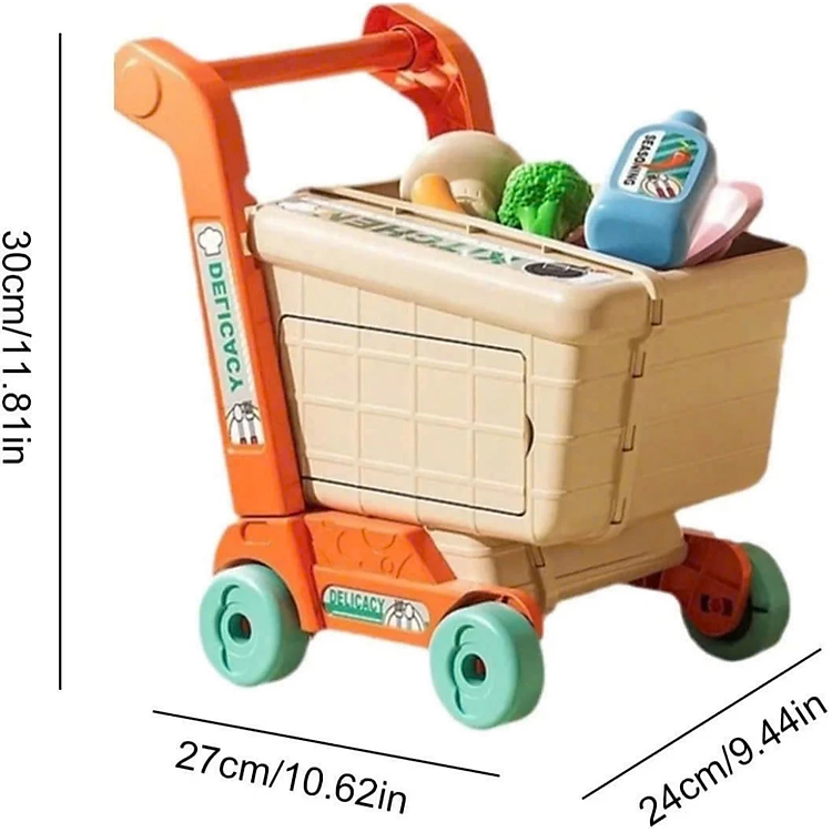 Đồ Chơi Xe Đẩy Siêu Thị 2in1 cho Bé Chính hãng Giá tốt - Hình ảnh 4