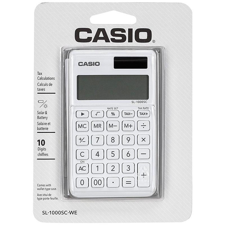 Máy Tính Casio SL1000SC-WE - Ảnh 3