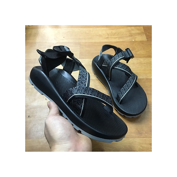 Giày Sandal Nam Quai Chéo Mã D54 Ảnh Thật