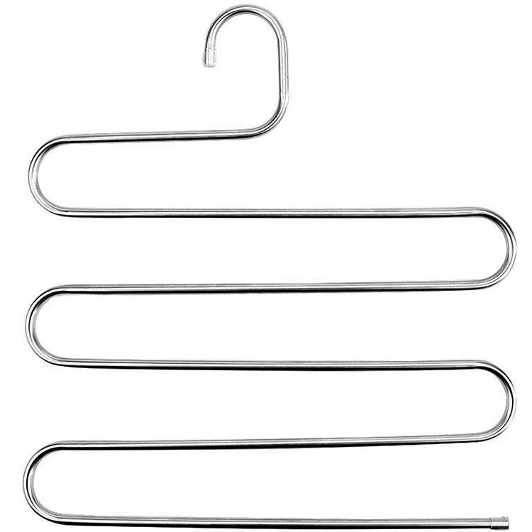 Combo 3 Móc Inox Treo Quần 5 Tầng Thông Minh