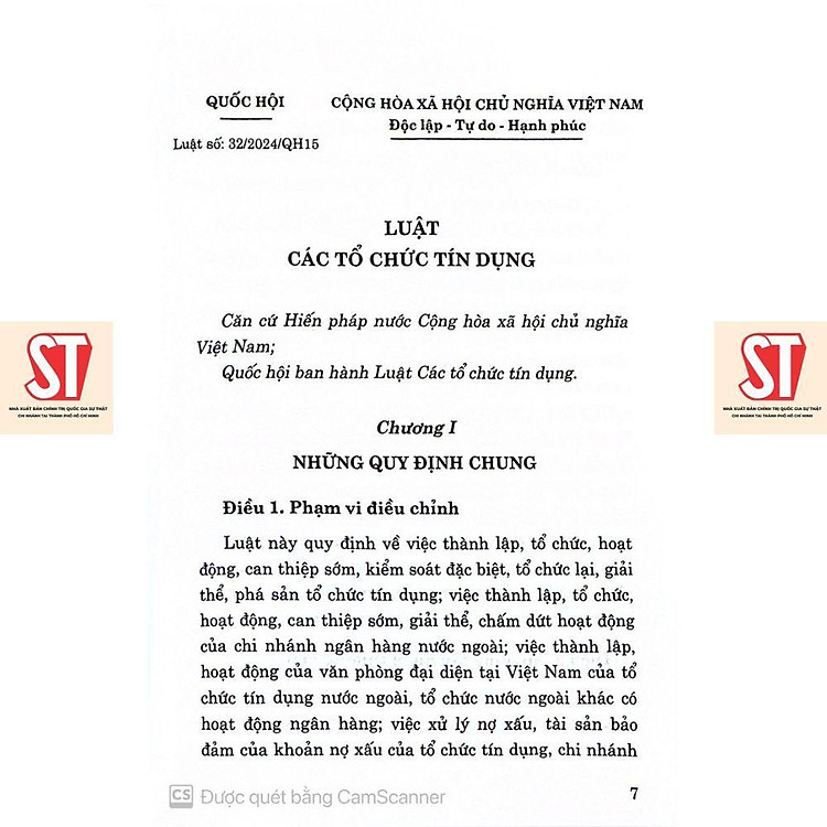 Luật Các Tổ Chức Tín Dụng - Ảnh 5
