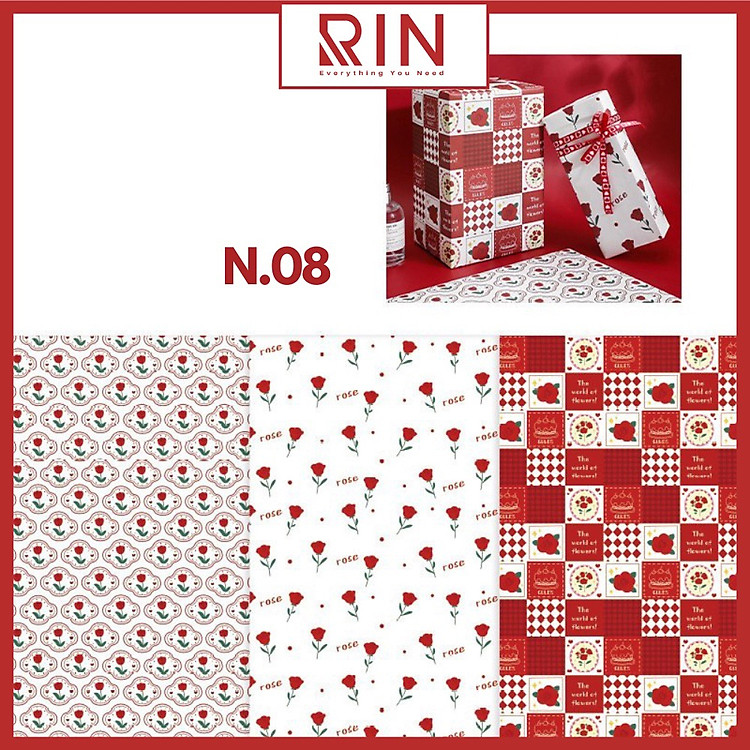 Giấy bọc sách vở A4, B5, A5 (24 cuộn)