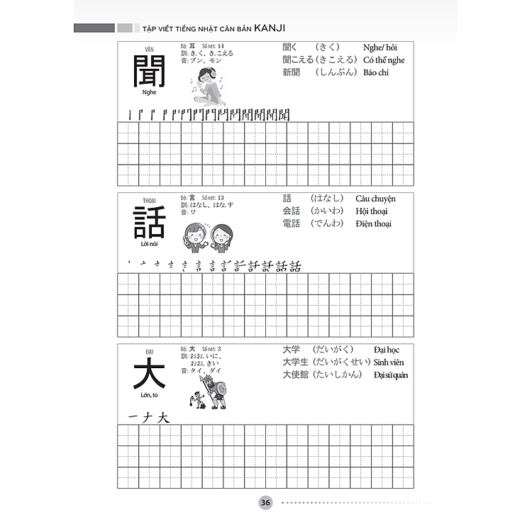 Tập Viết Tiếng Nhật Căn Bản - Kanji - Ảnh 7
