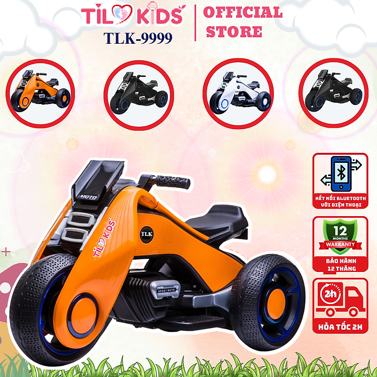 Mua Xe máy điện trẻ em TILO KIDS TLK-9999 Chính hãng Giá rẻ